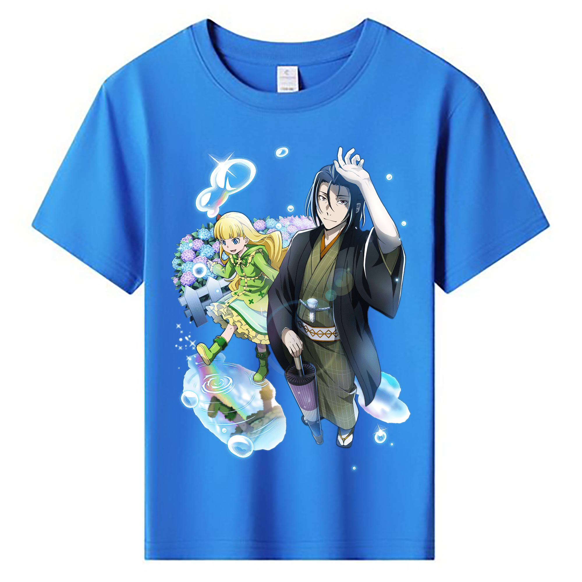 （画像用） 文豪ストレイドッグス Bungo Stray Dogs 綿100％キッズTシャツ（フロントプリント）